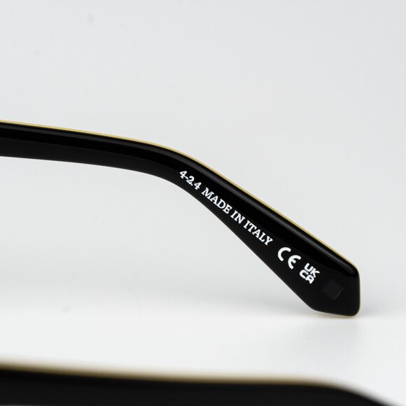 Off-White STYLE 7P Women Eyeglasses Black Yellow Square OERJ07P STYLE 7P 1300 - Picture 7 of 12
